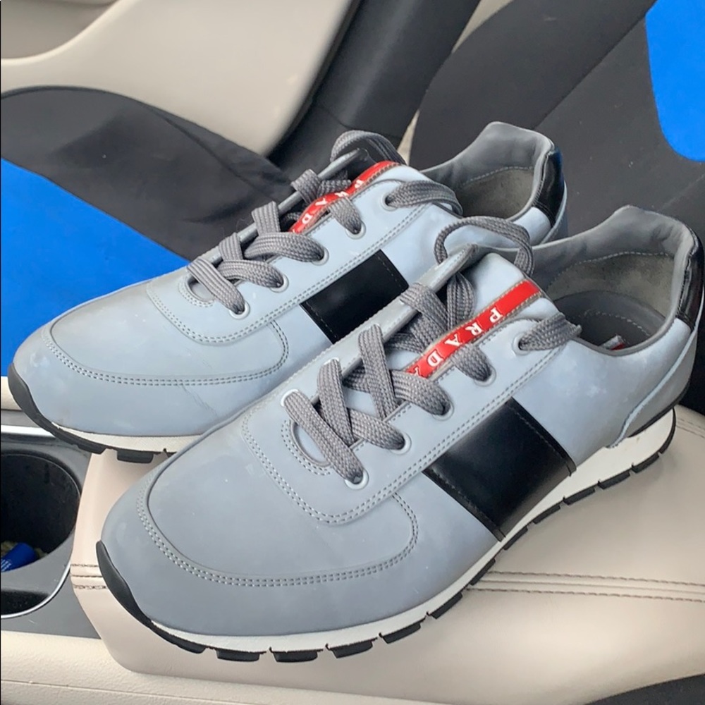 Prada Sneakers (metallic)